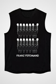 Franz Ferdinand Siyah Unisex Kolsuz Tişört