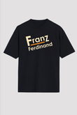 Franz Ferdinand Siyah Unisex Oversize Tişört T-Shirt