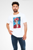 Frida Kahlo Beyaz Unisex Tişört T-Shirt - TişörtFabrikası