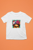 Frida Kahlo Unisex Baskılı Beyaz Çocuk Tişört