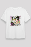 Frida Kahlo Unisex Baskılı Beyaz Tişört