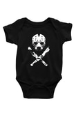 Friday the 13th 13.Cuma Siyah Bebek Body - Zıbın