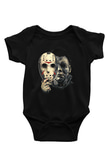 Friday the 13th 13.Cuma Siyah Bebek Body - Zıbın