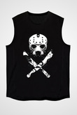 Friday the 13th 13.Cuma Siyah Unisex  Kolsuz Tişört