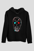 Friday the 13th 13.Cuma Siyah Unisex Kapüşonlu Sweatshirt