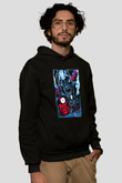 Friday the 13th 13.Cuma Siyah Unisex Kapüşonlu Sweatshirt