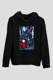 Friday the 13th 13.Cuma Siyah Unisex Kapüşonlu Sweatshirt
