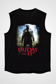 Friday the 13th 13.Cuma Siyah Unisex Kolsuz Tişört