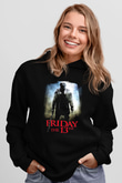 Friday the 13th 13.Cuma Siyah Unisex Kapüşonlu Sweatshirt