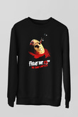 Friday the 13th 13.Cuma Siyah Unisex  Sweatshirt