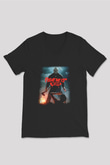 Friday the 13th 13.Cuma Siyah Unisex V Yaka Tişört