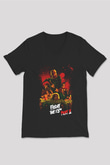Friday the 13th 13.Cuma Siyah Unisex V Yaka Tişört