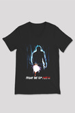 Friday the 13th 13.Cuma Siyah Unisex V Yaka Tişört