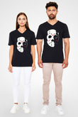 Friday the 13th 13.Cuma Siyah Unisex V Yaka Tişört