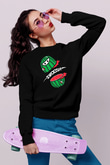 Fruit Ninja Siyah Unisex Sweatshirt