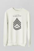 Full Metal Jacket Beyaz Unisex Sweatshirt