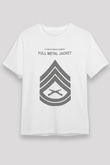 Full Metal Jacket Beyaz Unisex Tişört T-Shirt
