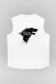 Game of Thrones Beyaz Unisex Kolsuz Tişört