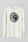 Game of Thrones Beyaz Unisex Sweatshirt