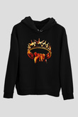 Game of Thrones Siyah Unisex Hoodie