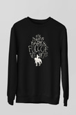 Game of Thrones Siyah Unisex Sweatshirt