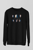 Game of Thrones Siyah Unisex Sweatshirt