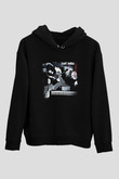 Gary Moore Baskılı Unisex Siyah Hoodie