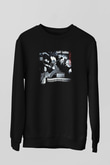 Gary Moore Baskılı Unisex Siyah Sweatshirt