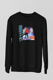 Gary Numan Baskılı Unisex Siyah Sweatshirt