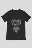 Gas Monkey Garage Siyah Unisex V Yaka Tişört T-Shirt