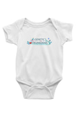 Genetik Mühendisliği Baskılı Unisex Beyaz Bebek Body - Zıbın