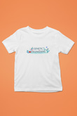 Genetik Mühendisliği Baskılı Unisex Beyaz Çocuk Tişört