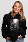 Gergedan Siyah Unisex Hoodie