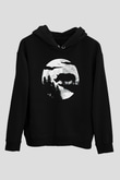 Gergedan Siyah Unisex Hoodie