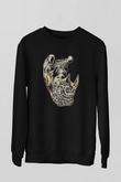 Gergedan Siyah Unisex Sweatshirt