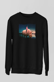 Gergedan Siyah Unisex Sweatshirt