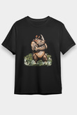 Gergedan Siyah Unisex Tişört T-Shirt - TişörtFabrikası