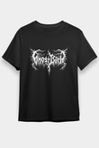 Ghost Bath Baskılı Unisex Siyah Tişört - Tshirt