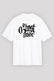 Ghost Inside Beyaz Unisex Oversize Tişört T-Shirt
