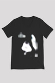 Ghost Inside Siyah Unisex V Yaka Tişört T-Shirt