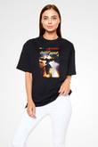 Ghost Rider Hayalet Sürücü Siyah Unisex Oversize Tişört