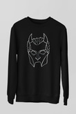 Ghost Siyah Unisex Sweatshirt