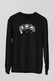 Ghost Siyah Unisex Sweatshirt