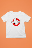 Ghostbusters Hayalet Avcıları Baskılı Beyaz Unisex Çocuk Tişört