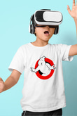 Ghostbusters Hayalet Avcıları Baskılı Beyaz Unisex Çocuk Tişört