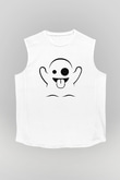 Ghostbusters Hayalet Avcıları Beyaz Unisex Kolsuz Tişört
