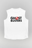 Ghostbusters Hayalet Avcıları Beyaz Unisex Kolsuz Tişört