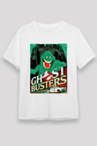Ghostbusters Hayalet Avcıları Beyaz Unisex Tişört T-Shirt