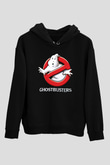 Ghostbusters Hayalet Avcıları Siyah Unisex Hoodie