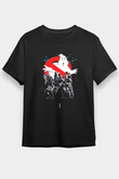 Ghostbusters Hayalet Avcıları Siyah Unisex Tişört T-Shirt